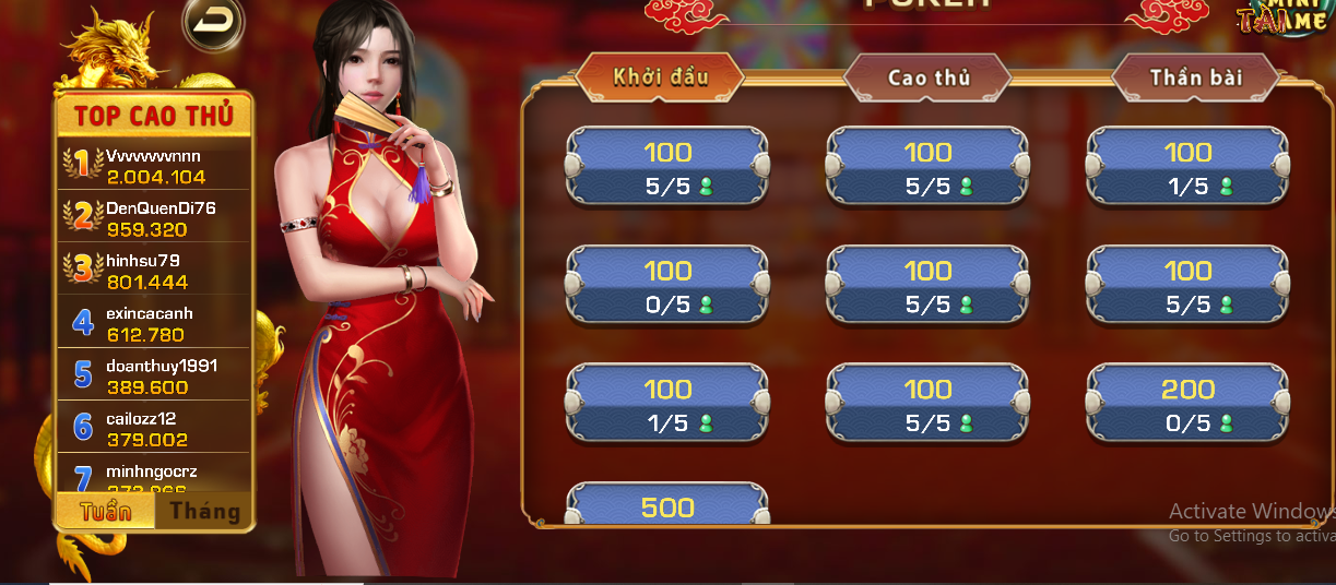 Hướng dẫn các cách chơi căn bản giúp chiến thắng game Sicbo ManClub